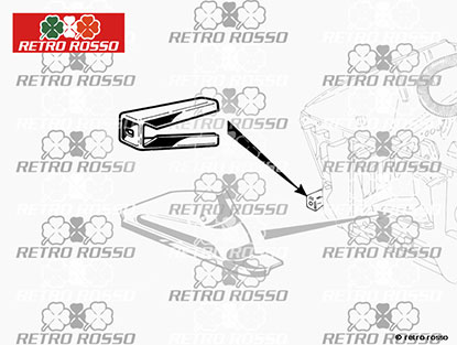 Tôle support pare-chocs 1300 - 2000 Spider 66 - 82