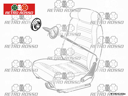 Rondelle vis interieure sièges 1300 - 2000 GT Bertone