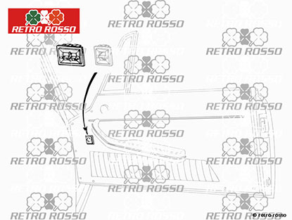 Interrupteur lève-vitre Ducellier 2600 Sprint / Maserati