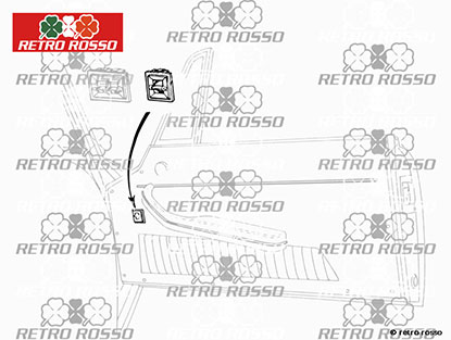 Interrupteur lève-vitre  Ducellier 2600 Sprint / Maserati