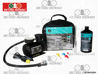 Kit crevaison avec compresseur 12V