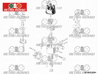 Tête allumeur Marelli 750 / 101 / 102