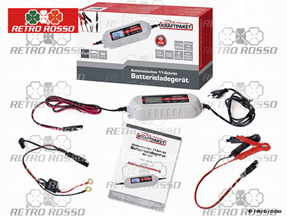 Chargeur de Batteries 6/12V 4A pour 1.2Ah - 102Ah