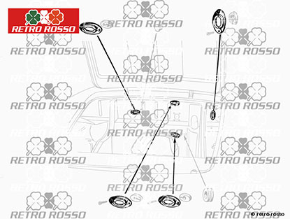 Support pour joint passe-fil 750 / 101 / 102 / 106 / 1900