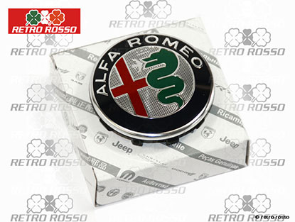 Embleme jante alu Alfa Romeo 60MM