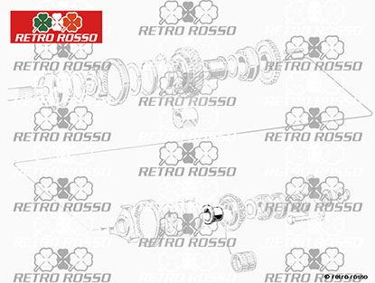 Douille pour pignon 5. vitesse 2000cc 105 /115 /101 /2600