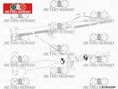 Cuvette pour arbre transmission  101 / 105 / 106