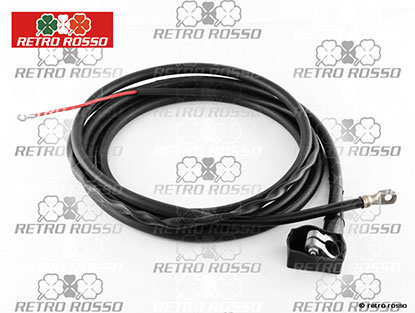 Cable batterie (+) dans le coffre Alfa Spider