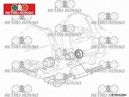 Joint spi arbre de commande 116 + GTV6 + 75 + SZ + RZ