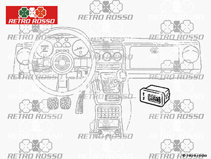 Horloge électrique Alfa Spider 1986 - 1990