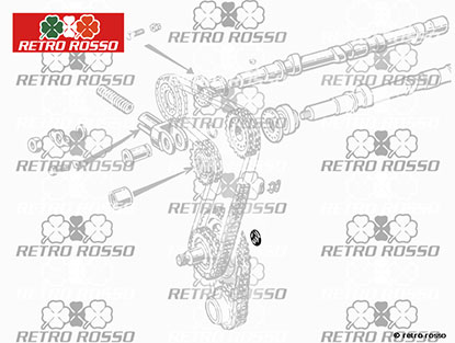 Rondelle auto-lubrifiée 750/101 / 105/115 / 75 / 155 / 164