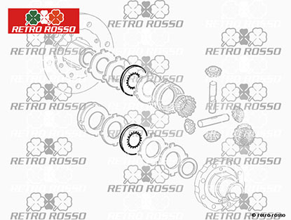 Lamelle interieur pour différentiel AR 2000 + AR 75