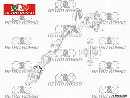 Joint spi pour carter différentiel 1900 / 2000 / 2600