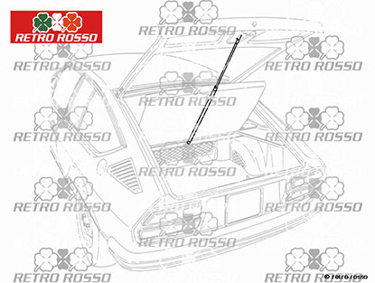 Amortisseur télescopique bonnet arriere Alfetta GTV