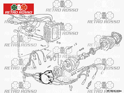 Tête allumeur 246 Dino + Fiat Dino + Lancia Stratos