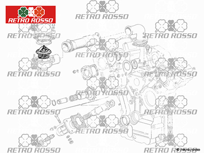 Thermostat Ferrari 365 GT4 BB/ 512 BB / 365 GTB/4