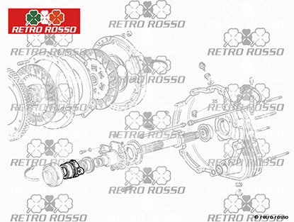 Support pour butée embrayage Testarossa / F40 / GTO