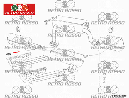 Joint collecteur Ferrari Testarossa