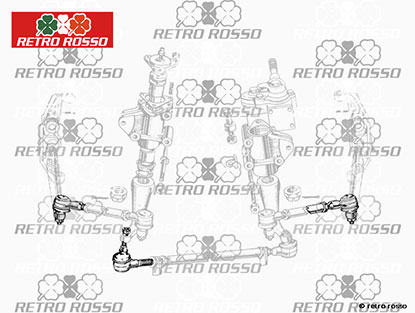 Rotule direction gauche Ferrari 275 / 330 / 365