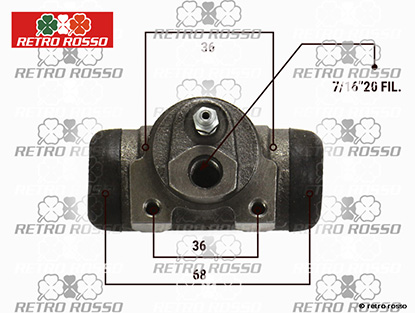 Cylindre de roue arrière Ferrari / Maserati