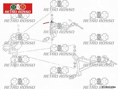 Rotule supérieure Inox 360 / 430 / 599 / 612