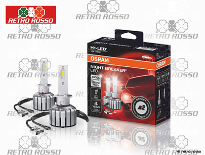 Set Osram Night breaker 12V LED H1 - LED