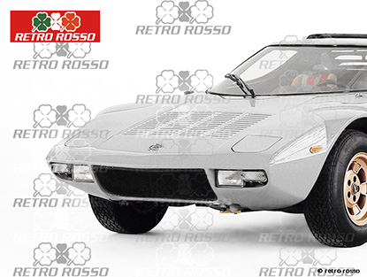 Jeu (2) cabochons clignotant blanc Lancia Stratos / Dino