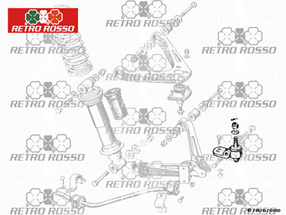 Rotule inférieure (pivot direction) Espada / Miura / Jarama