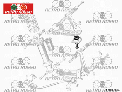Rotule supérieure Lamborghini Espada / Miura / Jarama