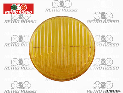 Cabochon phares antibrouillard jaune Maserati 125mm