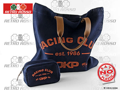 Pouch OKP Racing Club sea blue washed