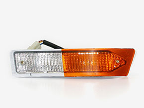 Clignotant avant gauche Alfetta GT / GTV blanc / orange