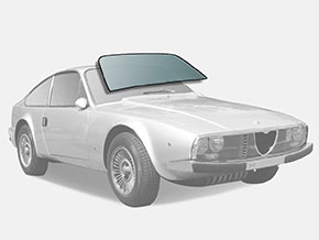 Pare-brise clair Junior Zagato  1300 - 1600