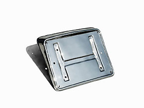 Support plaque arrière Alfa 2600 Touring Spider inox