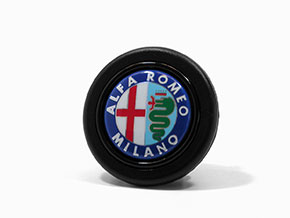 Bouton de klaxon avec logo Alfa Romeo Milano