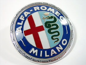 Emblème Milano 55mm (plastique)