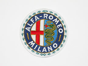 Insigne à coudre Alfa Romeo Milano (85mm)