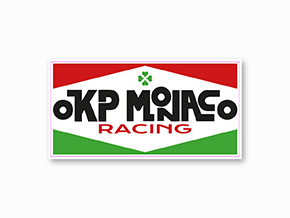 Autocollant OKP Monaco Racing (12 x 6 cm)