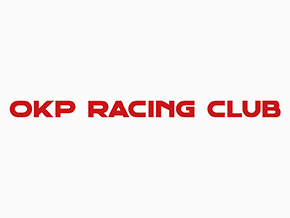 Autocollant OKP Racing Club rouge (30 cm)