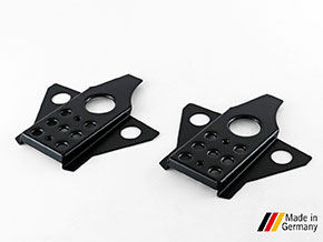 Jeu (2) plaques renfort racing support pont arrière GT