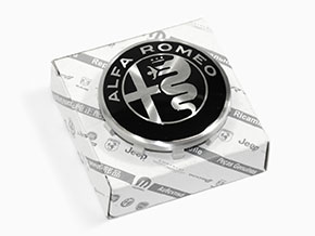 Embleme jante alu Alfa Romeo 60MM