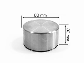 Piston 60mm de frein Girling avant Maserati