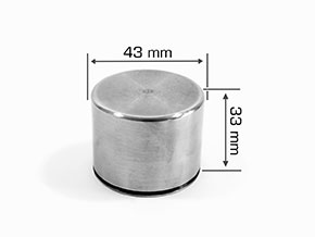 Piston 43mm de frein Girling avant Maserati