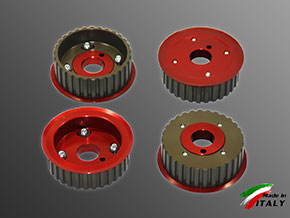 Jeu (4) poulies distribution réglables Ferrari 208 / 308