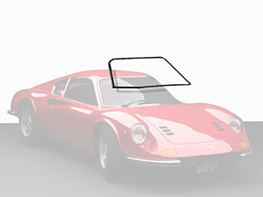 Joint pare-brise Ferrari Dino 206 - 246