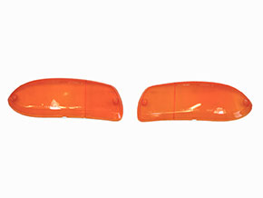 Jeu (2) cabochon clignotant orange F 275/330