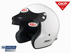 BELL casque MAG-1 blanc (FIA) Size M