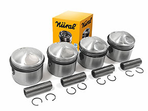 Jeu (4) pistons 2000cc 84mm Sport (10,4:1) Original